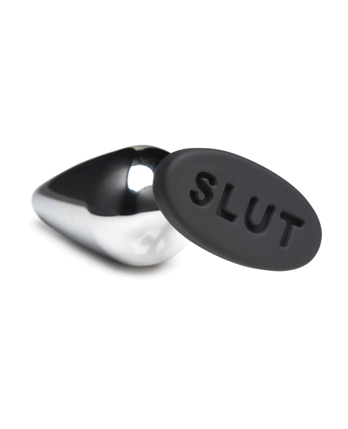 Master Series Butt Slut Metal & Silicone Butt Plug