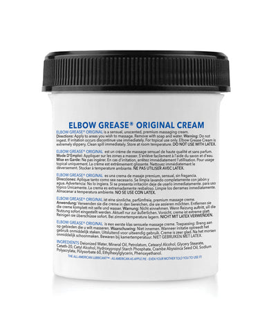 Elbow Grease Original Cream Jar