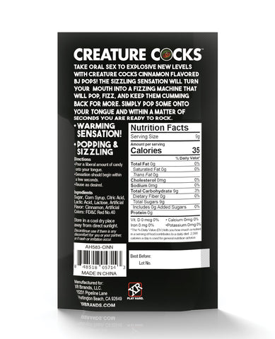 Creature Cocks CC Bj Pops!