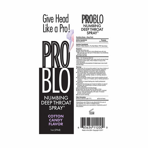 Pro Blo Deep Throat Spray