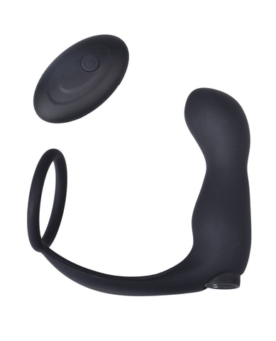 Ass-station Contoured Anal Plug w/Remote