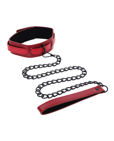 Sex & Mischief Ex's & Oh's Collar & Leash