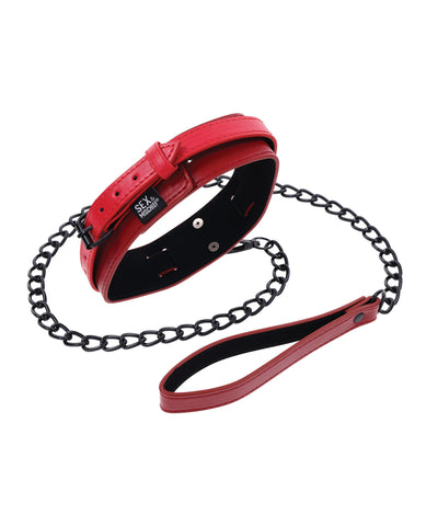 Sex & Mischief Ex's & Oh's Collar & Leash