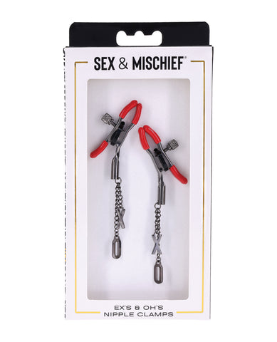 Sex & Mischief Ex's & Oh's Nipple Clmaps