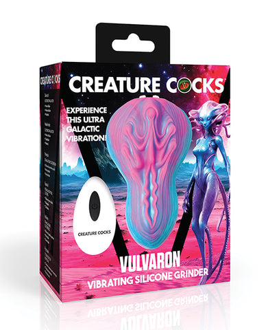 Creature Cocks Vulvaron Vibrating Silicone Grinder w/Remote Control