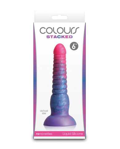 Colors Stacked 6" Dildo