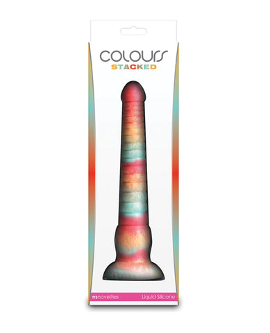 Colours Stacked 9" Dildo