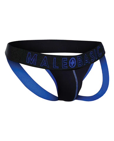 Male Basics Neon Jockstrap Royal