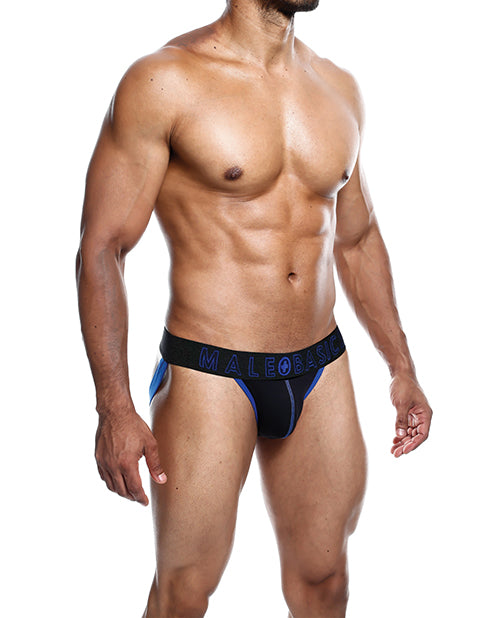 Male Basics Neon Jockstrap Royal