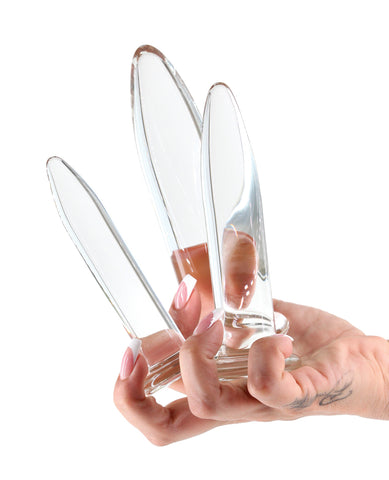 Crystal Anal Trainer Kit - Clear 3 pc Set