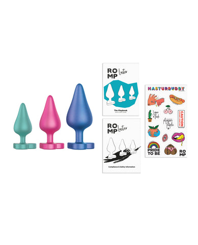 ROMP Luster Butt Plug Kit