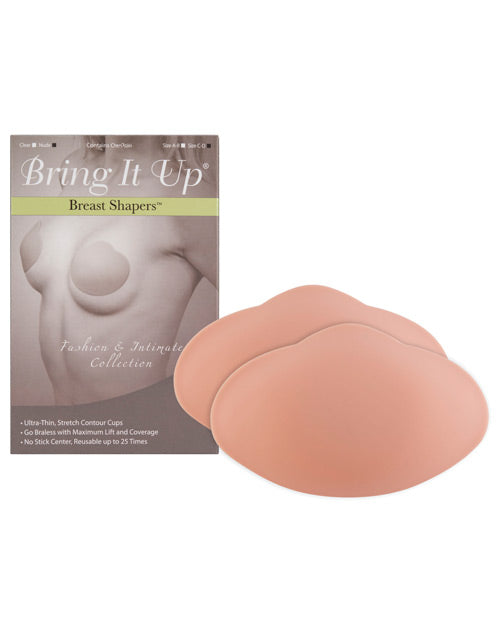 Bring It Up Breast Shapers - Nude C/D Cup