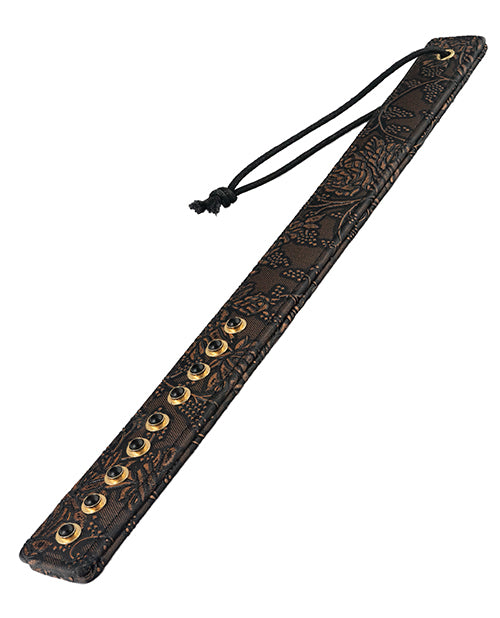 Spartacus Paddle W/gems - Brown Floral Print