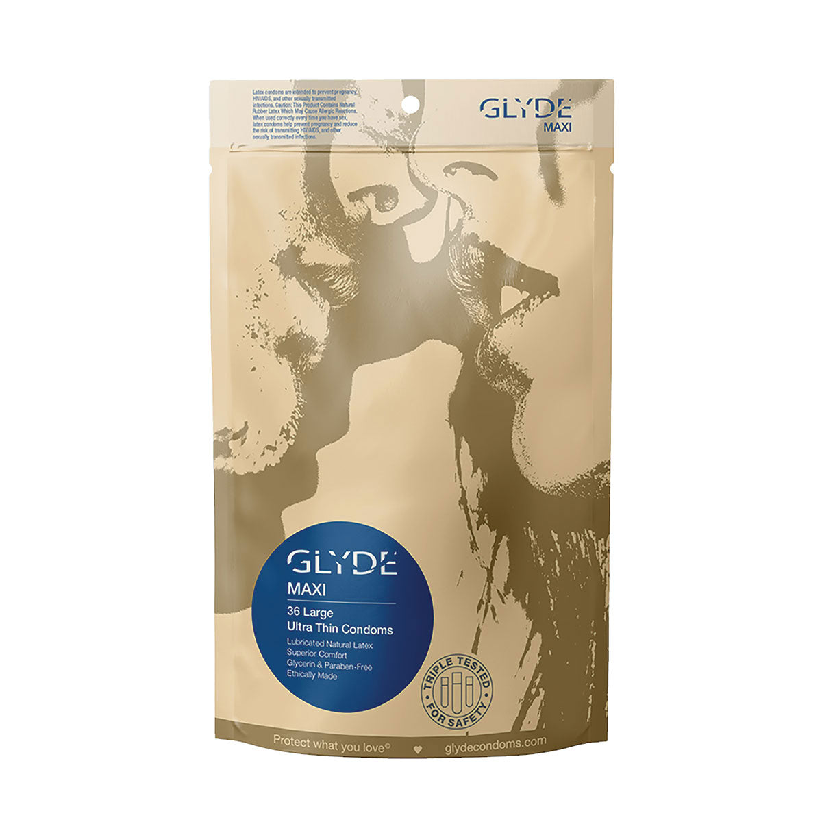 Glyde Maxi Condoms 36pk