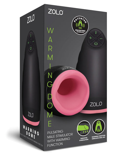 Zolo Pulsating Warming Dome Male Stimulator