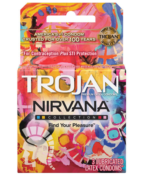 Trojan Nirvana Condoms - Pack Of 3