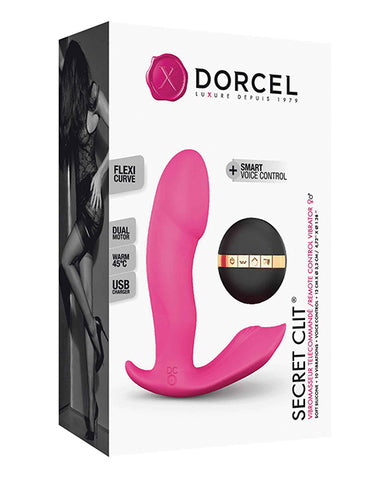 Dorcel Secret Clit Dual Stim Heating And Voice Control