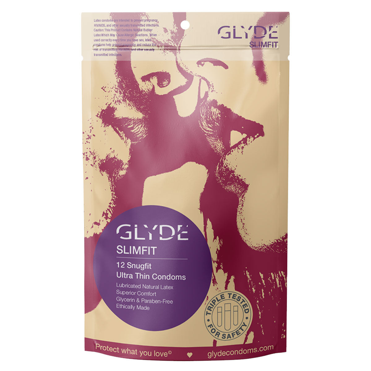 Glyde Slimfit Condoms 12pk