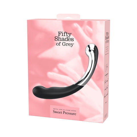 50 Shades Sweet Pressure Silicone & Metal Wand Enchantasys 50 Shades Sweet Pressure Silicone & Metal Wand Enchantasys
