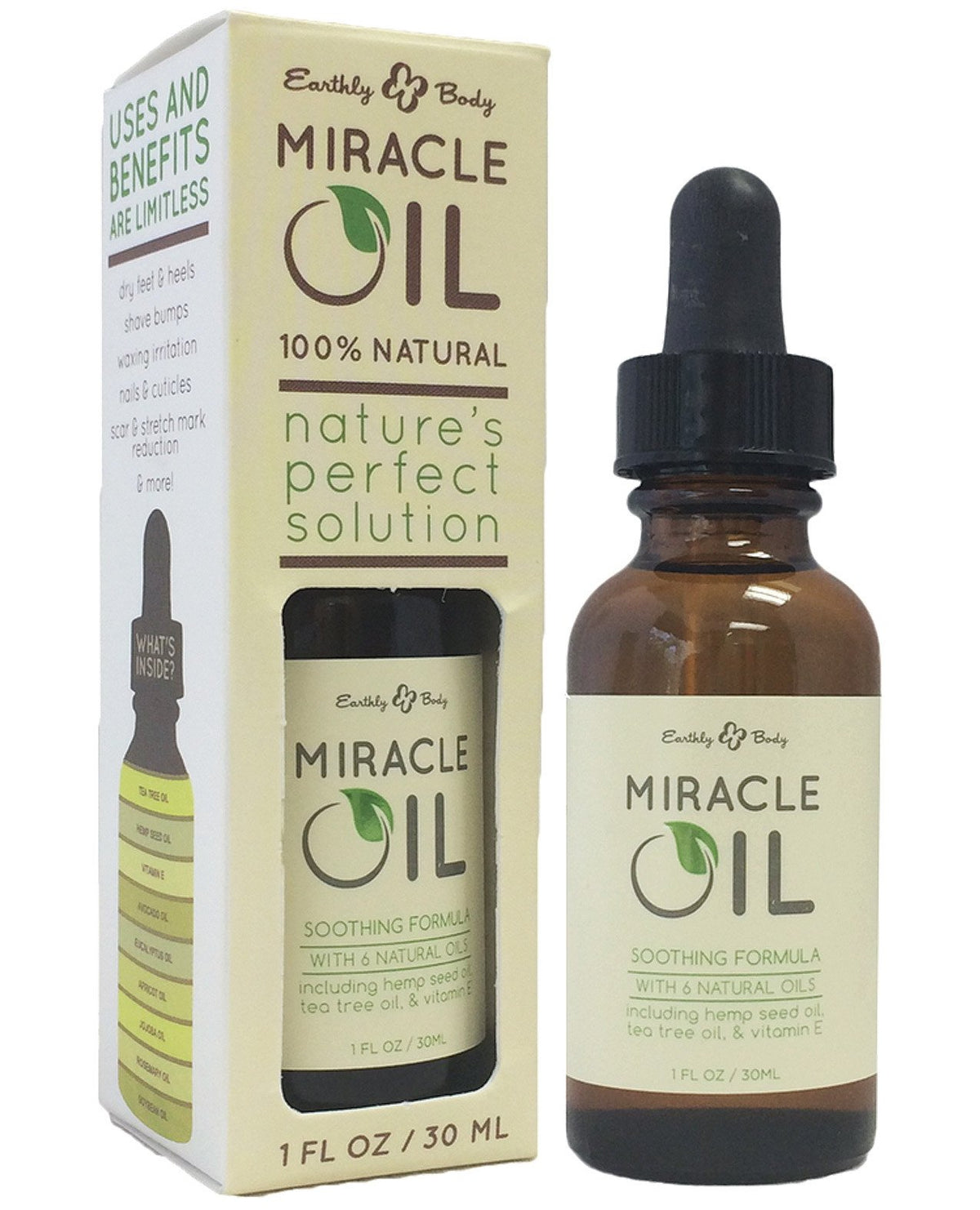 Earthly Body Hemp Miracle Oil - 1 oz