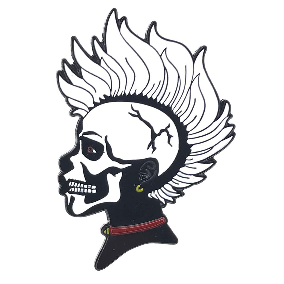 Geeky & Kinky Skull HawkPin