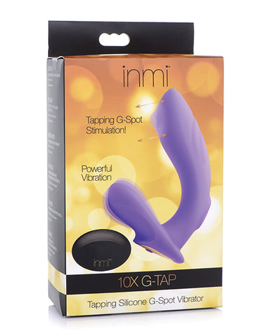 Inmi 10x G-tap Tapping Silicone G Spot Vibrator