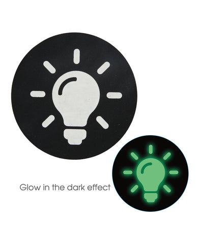 Peekaboos Glow In The Dark Light Bulb - Pack Of 2