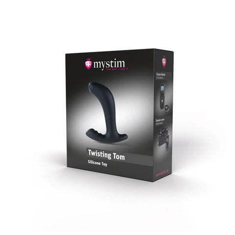 Mystim Twisting Tom with E-Stim, black