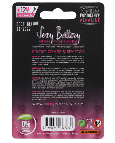 Sexy Battery 27a- Box Of 10
