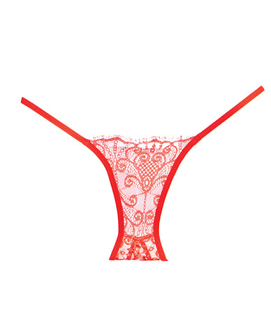 Adore Lace Enchanted Belle Panty Hot Pink O/s