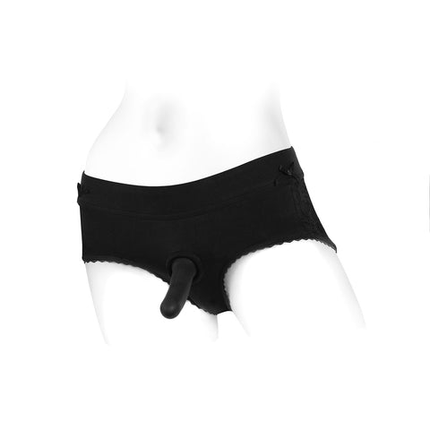 SpareParts Bella Harness Black/Black Nylon