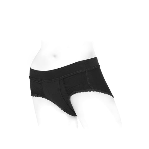 SpareParts Bella Harness Black/Black Nylon