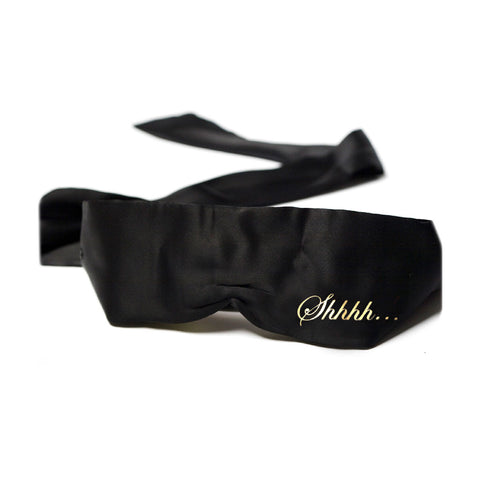 Bijoux Indiscrets Shhh Satin Blindfold