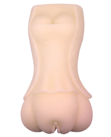 Crazy Bull No Lube Vagina Masturbator Sleeve - Light