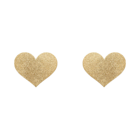 Bijoux Indiscrets Flash Pastie - Heart Gold