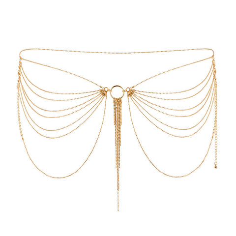 Bijoux Indiscrets Magnifique Collection Chain Waist Jewelry - Gold