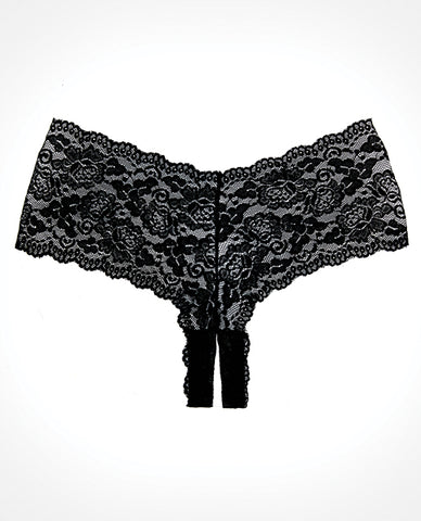 Adore Candy Apple Panty Black O/s