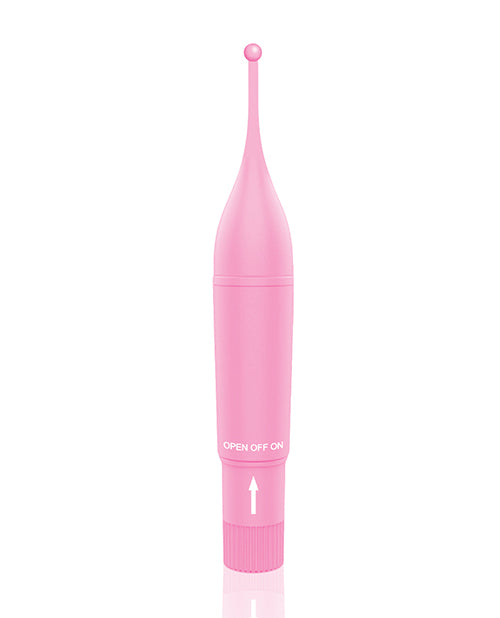 The 9's Clitterific! Pearl Point Clitoral Stimulator - Pink