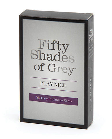 Fifty Shades Of Grey Play Nice Talk Dirty Inspiration Cards