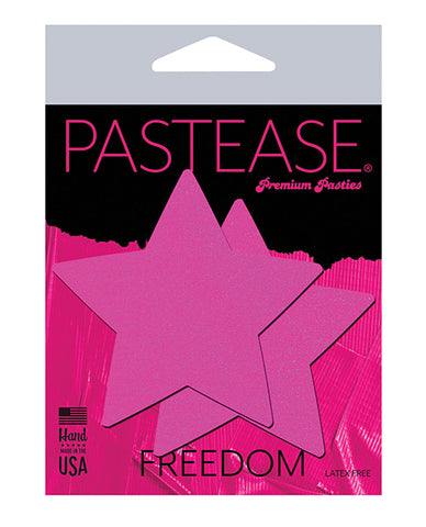 Pastease Basic Star Black Light Reactive - Neon O/s