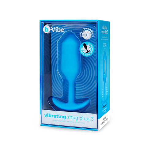 B-Vibe Vibrating Snug Plug 3 (Large)