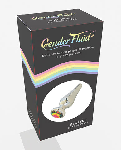 Gender Fluid Excite! Flared Plug