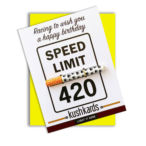 420 Birthday One Hitter Kard