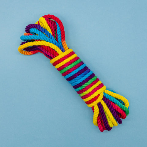 Emojibator Rainbow Bondage Rope