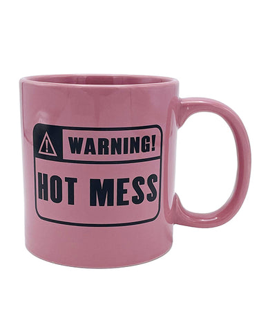 Attitude Mug Warning Hot Mess