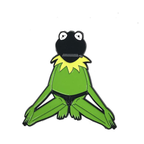 Geeky & Kinky Kermit Masked Pin