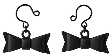 Sincerely Bow Tie Nipple Jewelry