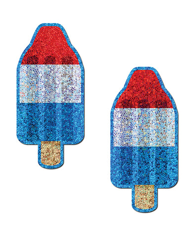 Pastease Premium Bomb Pop - Red/white/blue O/s