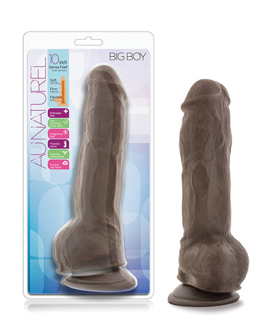 Blush Au Natural 10" Big Boy Realistic Dildo w/Balls