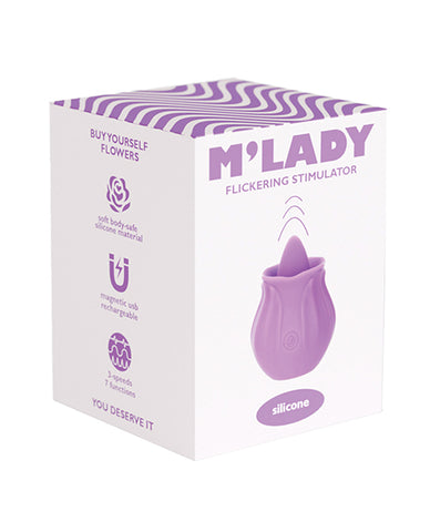 M'Lady Flickering Tongue & Vibrating Clitoral Stimulator